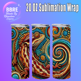 Cultural 20 OZ Sublimation Transfer