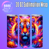 Tiger 20 OZ Sublimation Transfer
