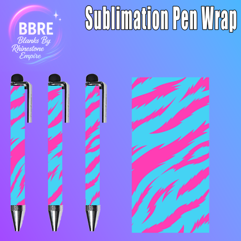 Camo Sublimation Pen Wrap