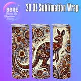 Cultural 20 OZ Sublimation Transfer
