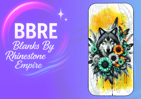 Wolf Sublimation Phone Wrap