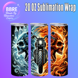 Fathers Day 20 OZ Sublimation Transfer