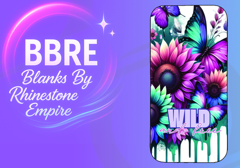 Floral Sublimation Phone Wrap