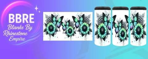 Butterfly Can Cooler Wrap