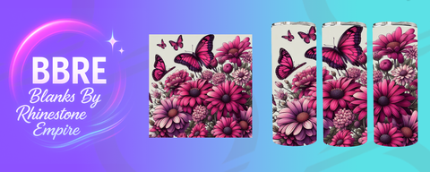 Butterfly 15 OZ Sublimation Print