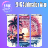 Tiger 20 OZ Sublimation Transfer