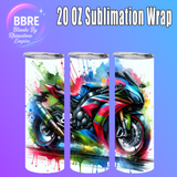 Fathers Day 20 OZ Sublimation Transfer