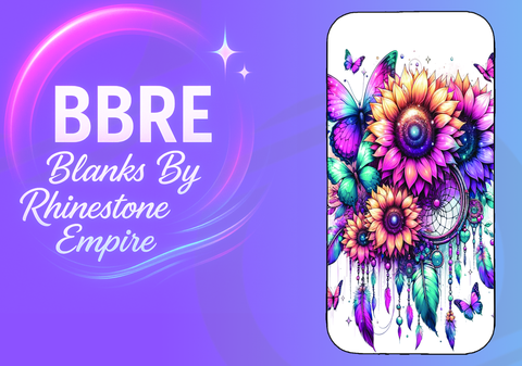 Floral Sublimation Phone Wrap