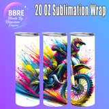 Fathers Day 20 OZ Sublimation Transfer