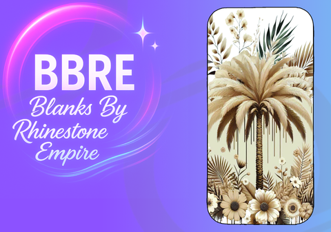 Floral Sublimation Phone Wrap