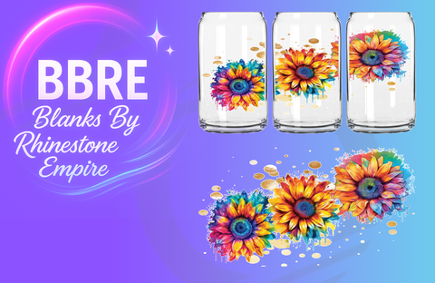 Floral UV-DTF Transfer