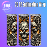 Fathers Day 20 OZ Sublimation Transfer