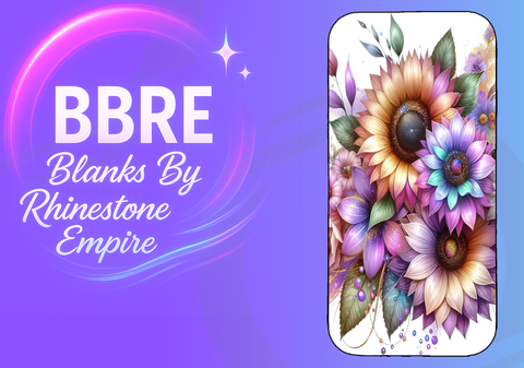 Floral Sublimation Phone Wrap