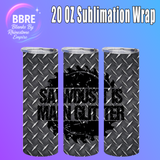 Fishing 20 OZ Sublimation Transfer