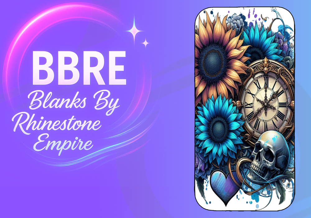 Floral Sublimation Phone Wrap