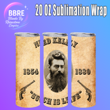 Skull 20 OZ Sublimation Transfer