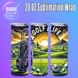 Motorbike 20 OZ Sublimation Transfer