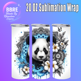 Panda 20 OZ Sublimation Transfer