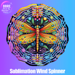 Dragonfly Sublimation Wind Spinners
