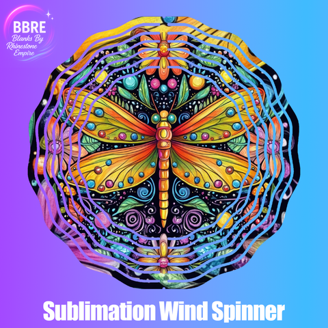Dragonfly Sublimation Wind Spinners