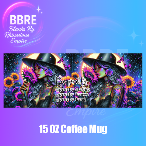Tattoo Girl 15 OZ Cup Wrap