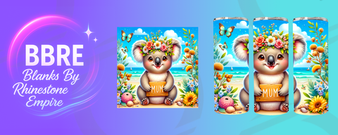 Koala 15 OZ Sublimation Print