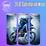 Skull 20 OZ Sublimation Transfer