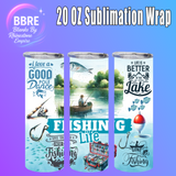 Skull 20 OZ Sublimation Transfer