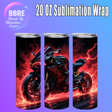Truck 20 OZ Sublimation Transfer