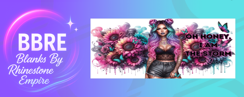 Tattoo Girl 16 OZ Wrap