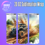 Golf 20 OZ Sublimation Transfer