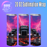 Ned Kelly 20 OZ Sublimation Transfer