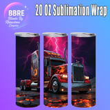 Ned Kelly 20 OZ Sublimation Transfer