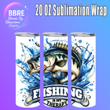 Muscle Car 20 OZ Sublimation Transfer