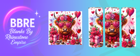 Cow 20 OZ Sublimation Print