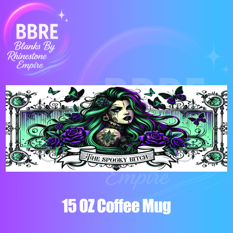 Tattoo Girl 15 OZ Cup Wrap