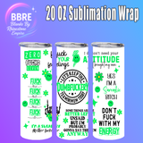 Motorbike 20 OZ Sublimation Transfer