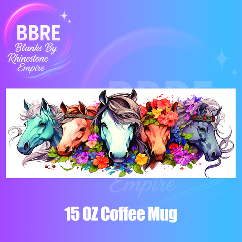 Horse 15 OZ Cup Wrap