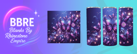 Butterfly 20 OZ Sublimation Print