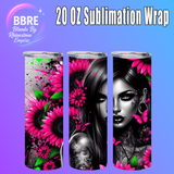 Truck 20 OZ Sublimation Transfer