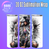 Basketball 20 OZ Sublimation Transfer