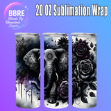 Elephant 20 OZ Sublimation Transfer