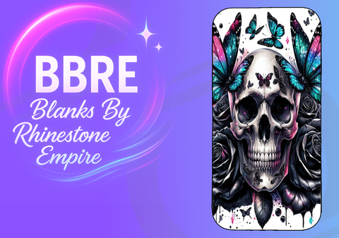 Skull Sublimation Phone Wrap
