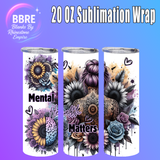 Fishing 20 OZ Sublimation Transfer