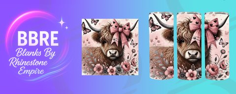 Cow 20 OZ Sublimation Print