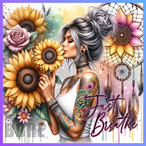 Tattoo Girl 20 OZ Wrap