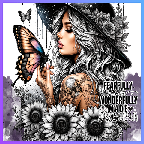 Tattoo Girl 20 OZ Wrap