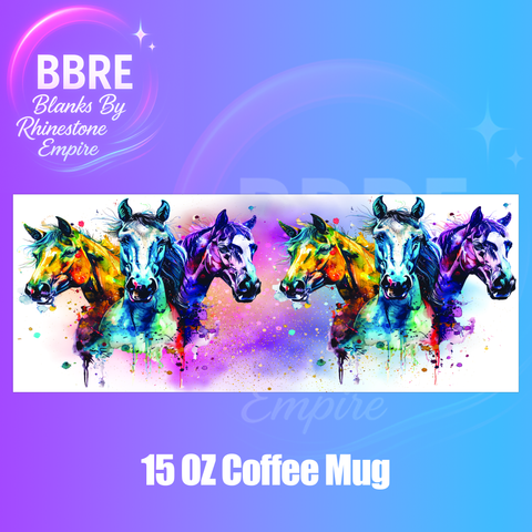 Horse 15 OZ Cup Wrap