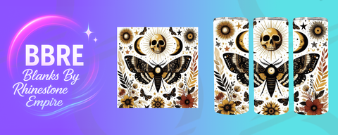 Moth 20 OZ Sublimation Print
