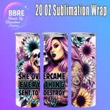 Sassy Girl 20 OZ Sublimation Transfer